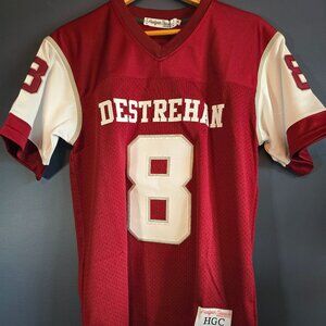 Justin Jefferson #8 Headgear Classics Destrehan High School Jersey Size Medium